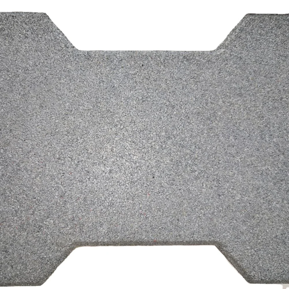 
Shock resistant Non slip recycled rubber bricks for walkway 