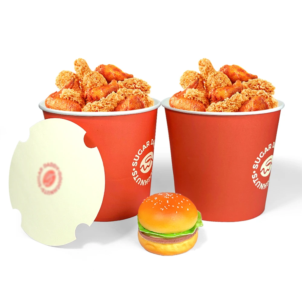 Food Grade Paper Greaseproof Paper Fried Chicken KFC Bucket/Boxes