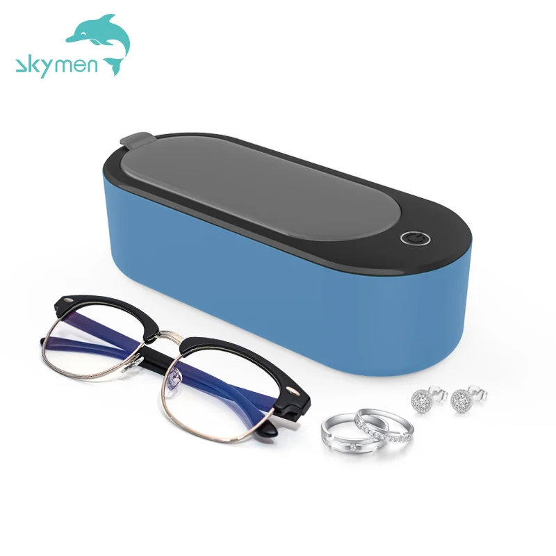 Skymen 500Ml Portable Wholesale Denture Cleaning Machine Invisible Braces Jewelry Ultrasonic Glass Cleaner For Cbd
