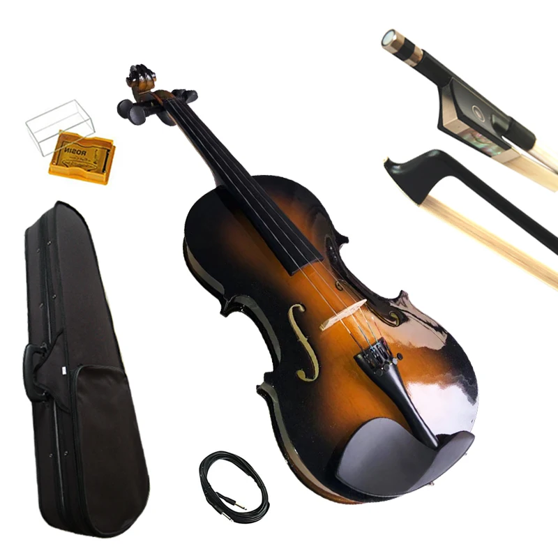 Производитель поставки лучшего бренда низкая цена резьба профессиональная 4/4 струн ручной работы скрипка
