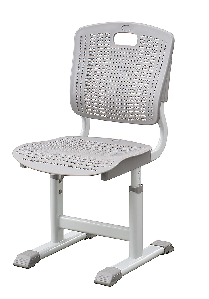 Customized Primary school furniture Adjustable Height  Single MDF Student Desk And Chair Set