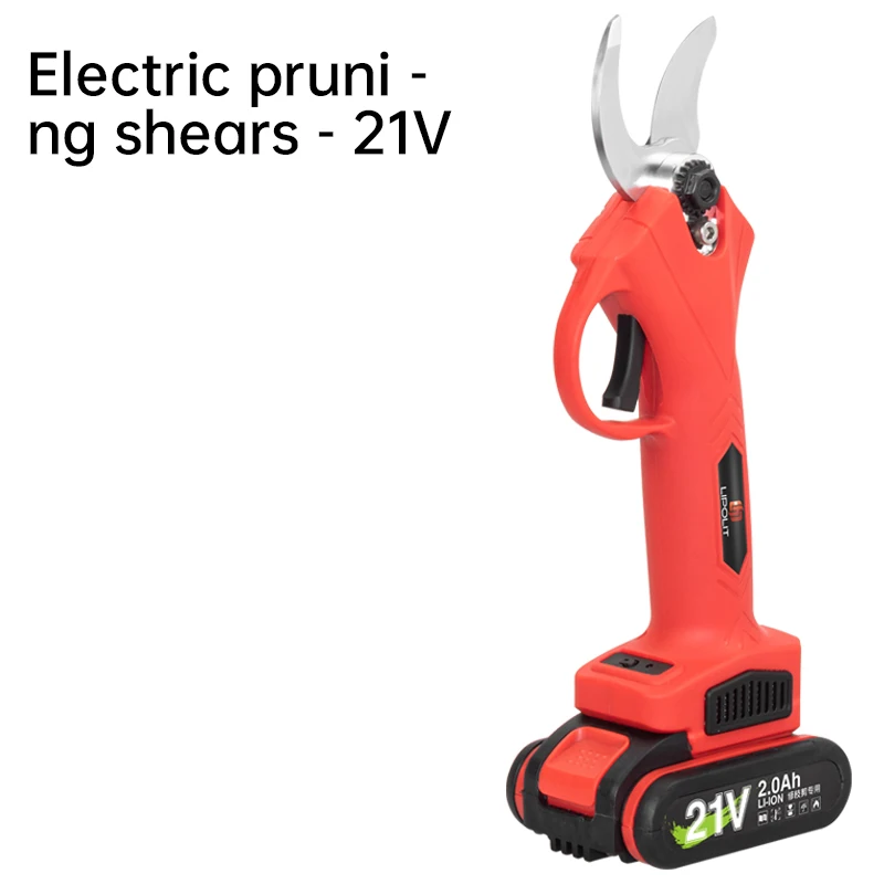 electric pruner 21V 25mm cordless progressive battery powered scissors pruning professional vineyard electric pruning shears