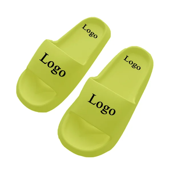 Wholesales Summer Office Sandal Customized Brand Slide Slippers Women Plain Blank Sandal Custom Logo EVA Slide Slippers