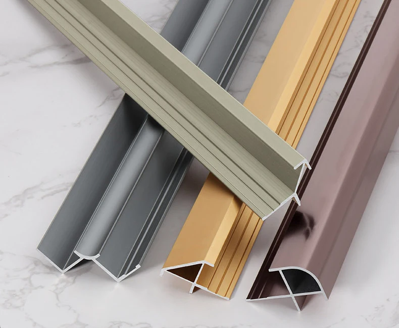 Paneling Exterior and Interior Corner Curved Trim Aluminum Angle Strips