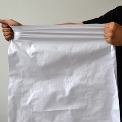 transparent pp woven sacks / pure polypropylene rice bag / plastic packaging bags