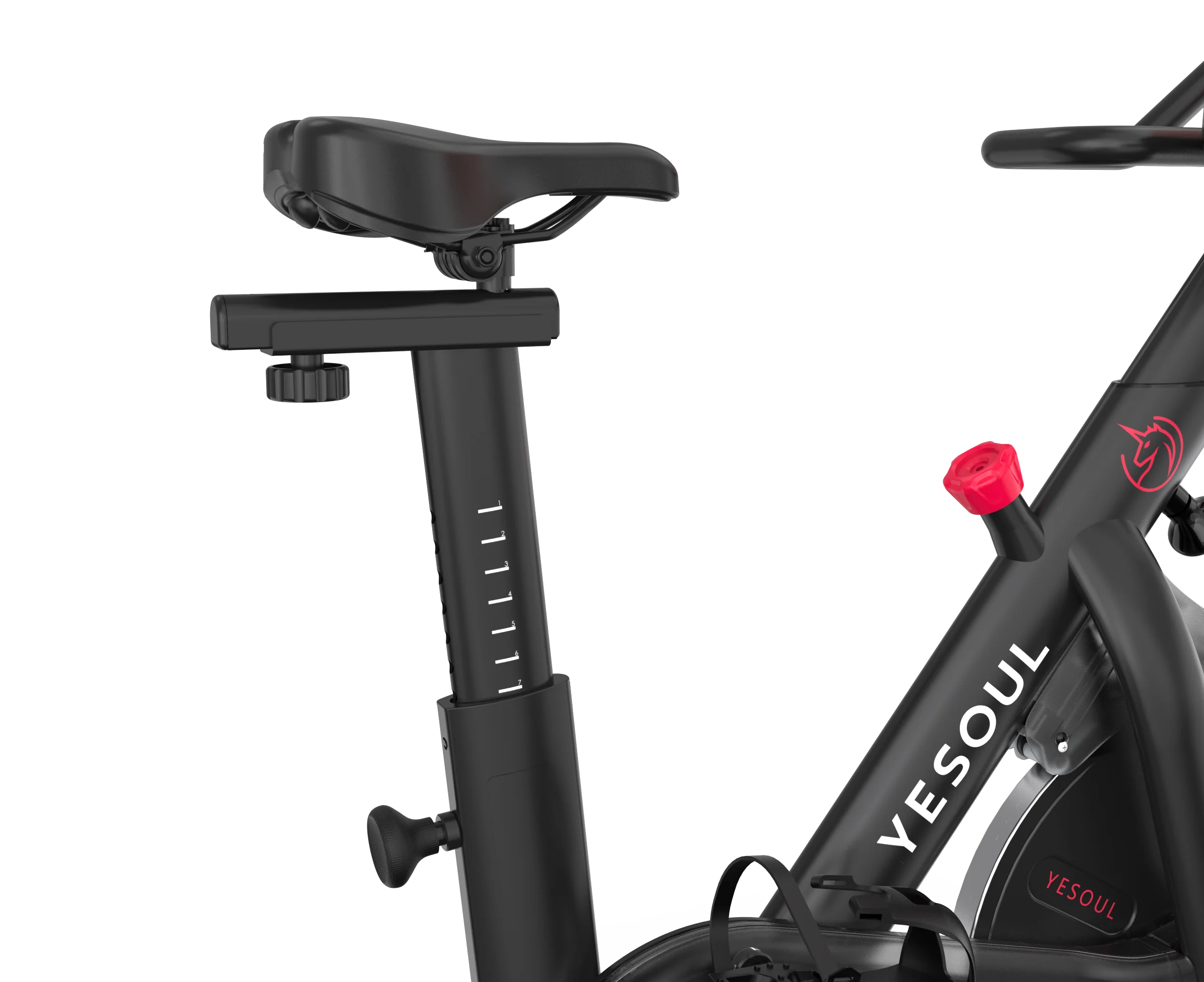 Yesoul G1M Plus  Exercise Bike with TV Screen, Magnetic Resistance Silent Belt Drive Home Cardio Gym