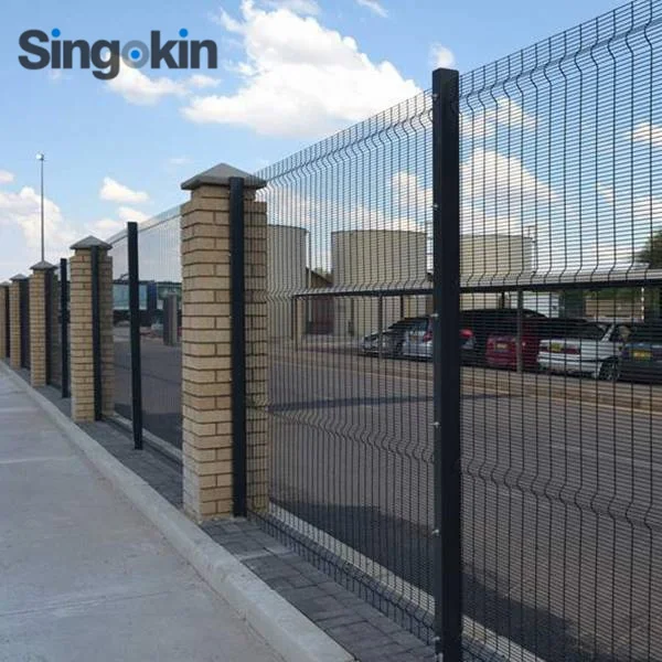 Africa market 8ft 3m high strength 358 welded anti climb fence wire mesh fencing price per meter