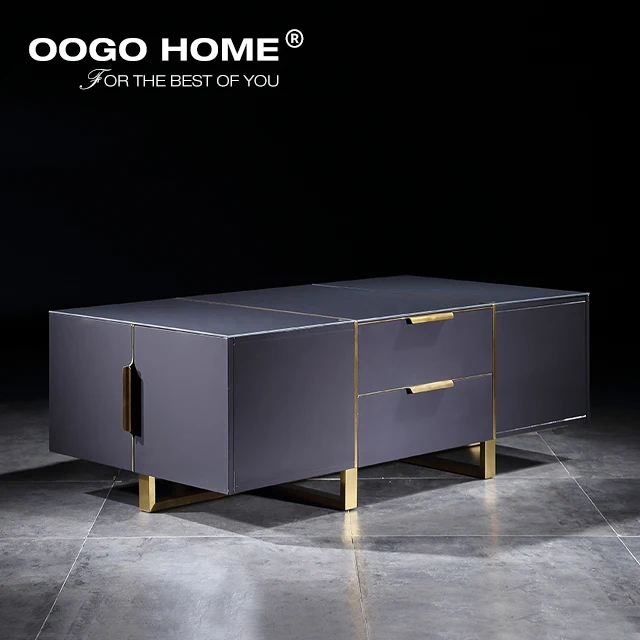 
Modern Design Living Room TV cabinet Set, Multifunction TV Bench Unit Wooden TV Stand 