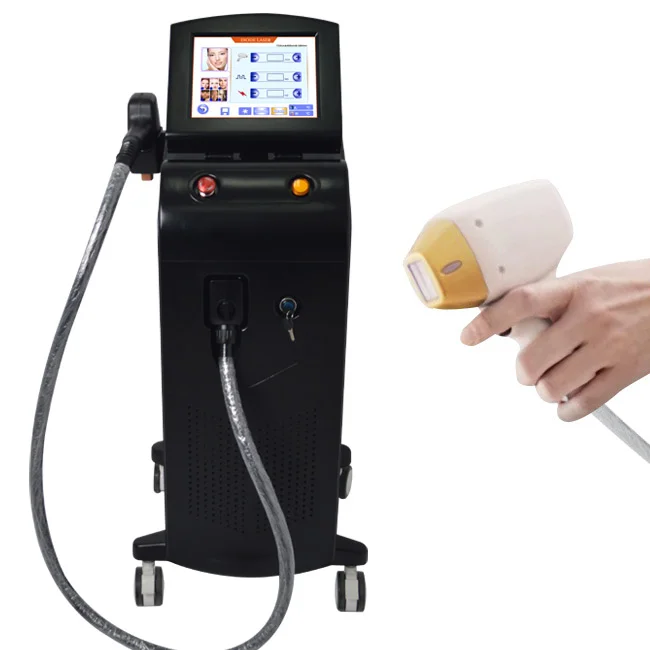 
Triple wavelength 808nm 755nm 1064nm Diode Laser hair removal machine for sale 