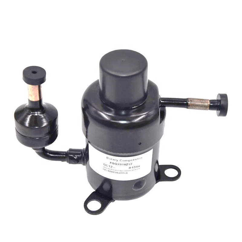 R134a 12v 24v dc inverter miniature rotary compressor