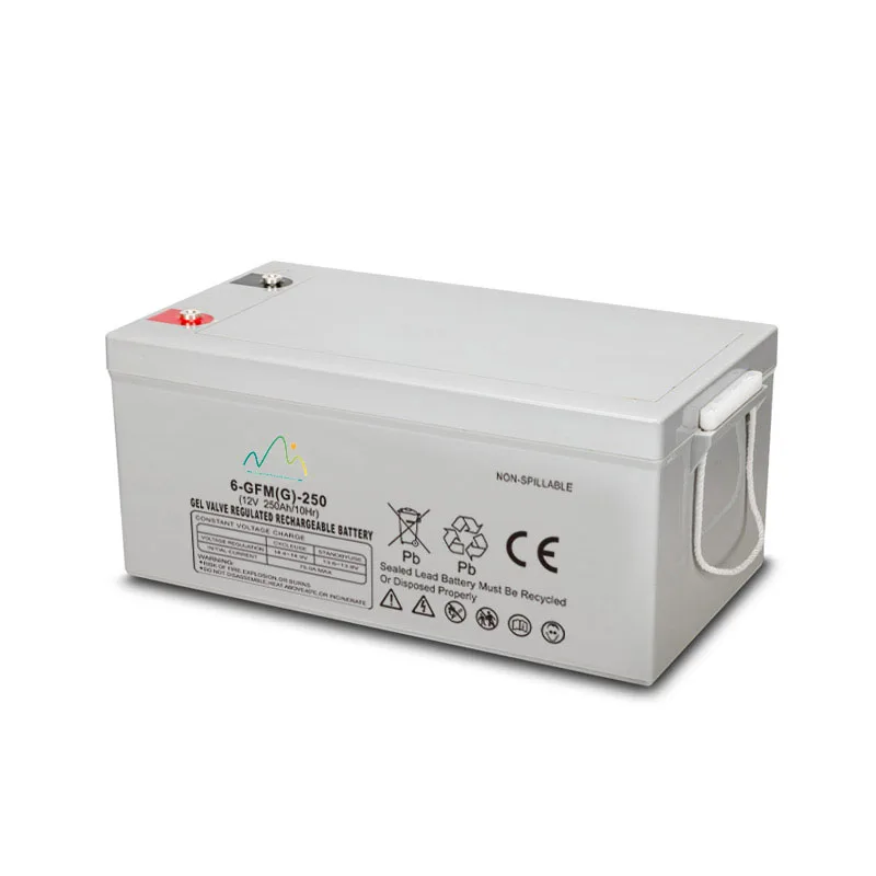 Гелевая батарея для хранения 12 В 100AH 150AH 200Ah инверторная AGM V100Ah солнечной системы