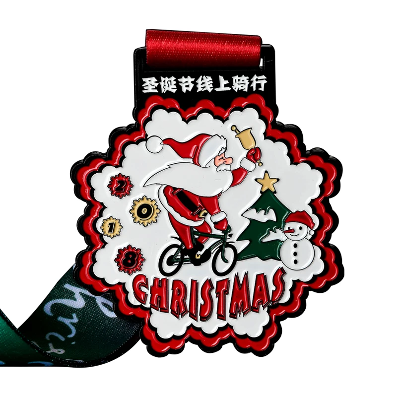 customised 5k 10K running swimming football metal custom marathon finisher sports medals manufacturer for medals