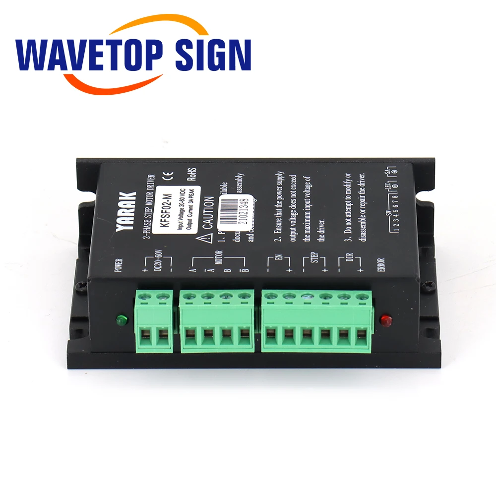 WaveTopSign Yueming Stepper Motor Driver YARAK KFSF02-M Instead Y2S3060-M for Laser Engraving and Cutting Machine