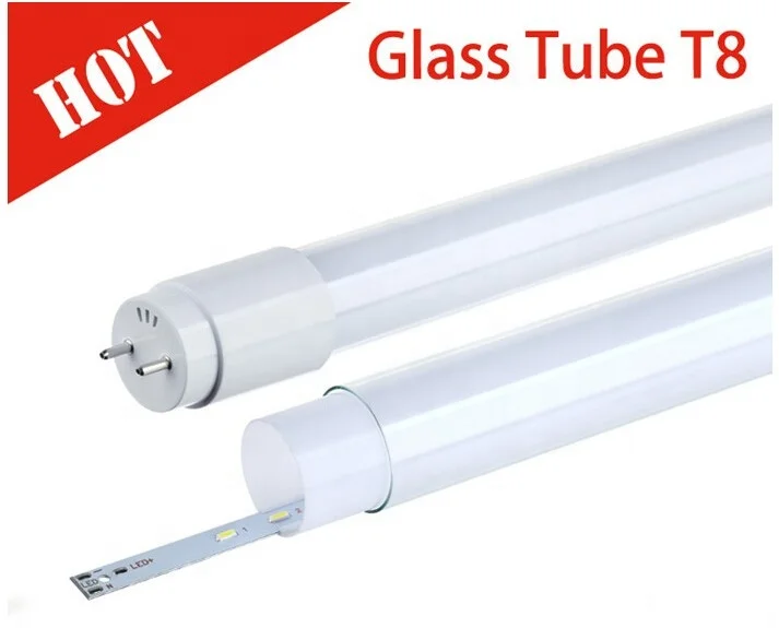 Китай SMD110lm/w DC12V 24V 36V 1200mm 1500mm 4ft 9w 18w T8 светодиодная стеклянная трубка