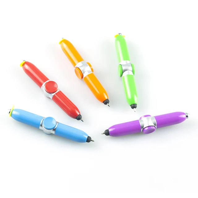 Manufacturing Multi Function Fidget Spinner Stylus Screen Led Light Up Ball Ballpoint Pen