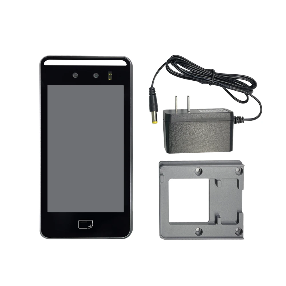 ai biometric temperature measure device Time attendance machine face recognition terminal