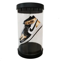 Hot Sale Transparent Acrylic Stackable Capsule Shoe Display Box Case
