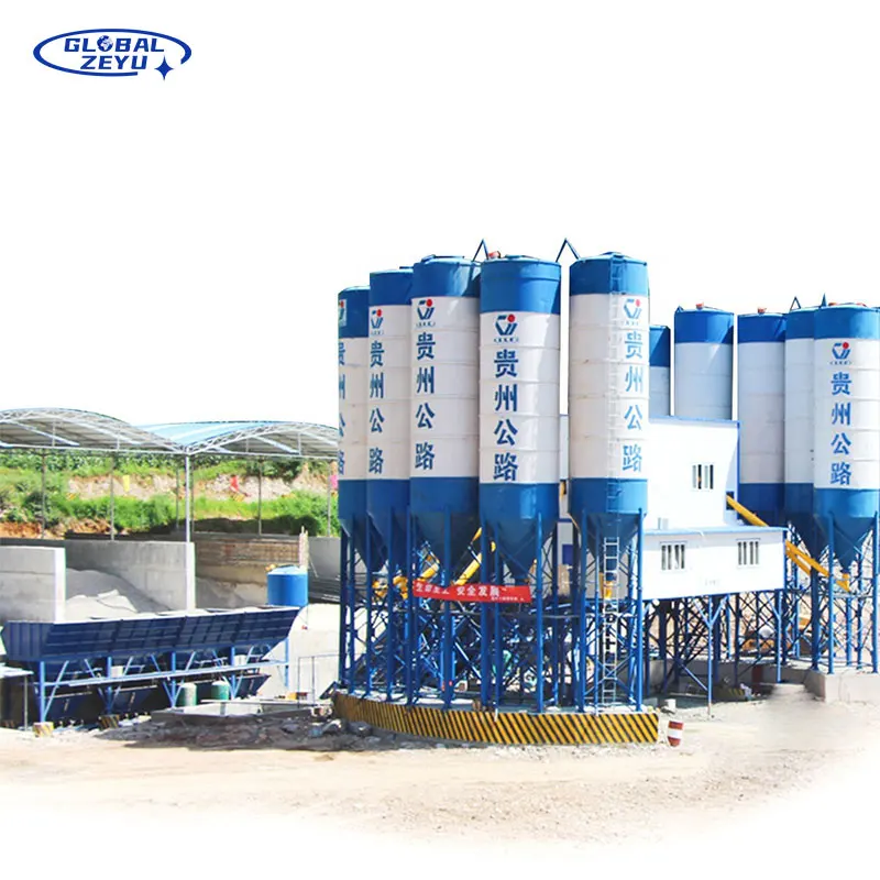 Factory Manufacture Low Usage Cost 270 Cubic Meters Per Hour High Production Efficiency HZS270 Large Concrete Mixing Station