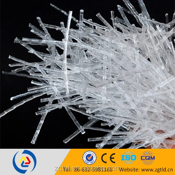 Manufacturers spot concrete mortar with PP polypropylene macro fiber