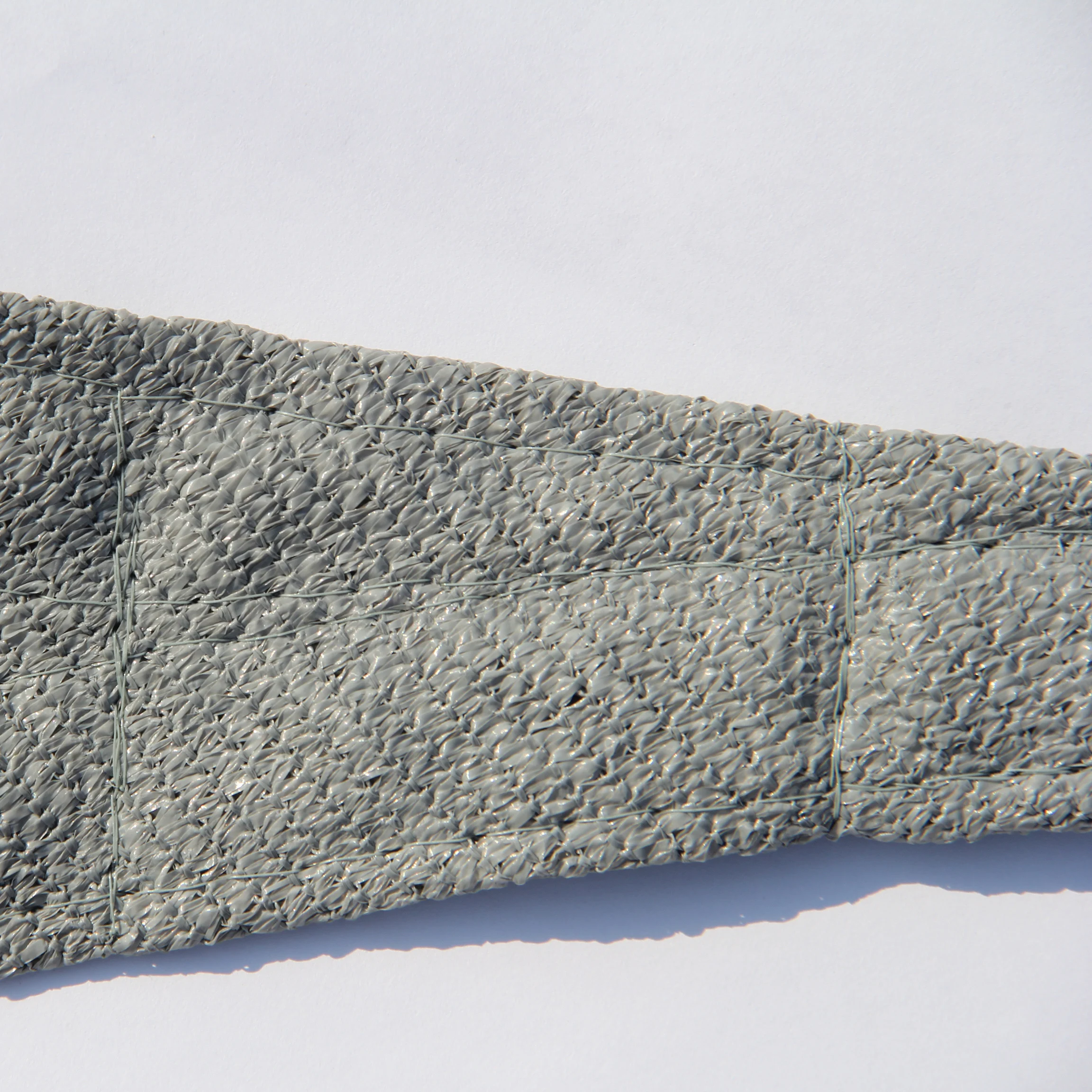 HDPE серого цвета 3x3x3 метра с защитой от солнца U.V, коэффициент тени 98%, Солнцезащитный парус