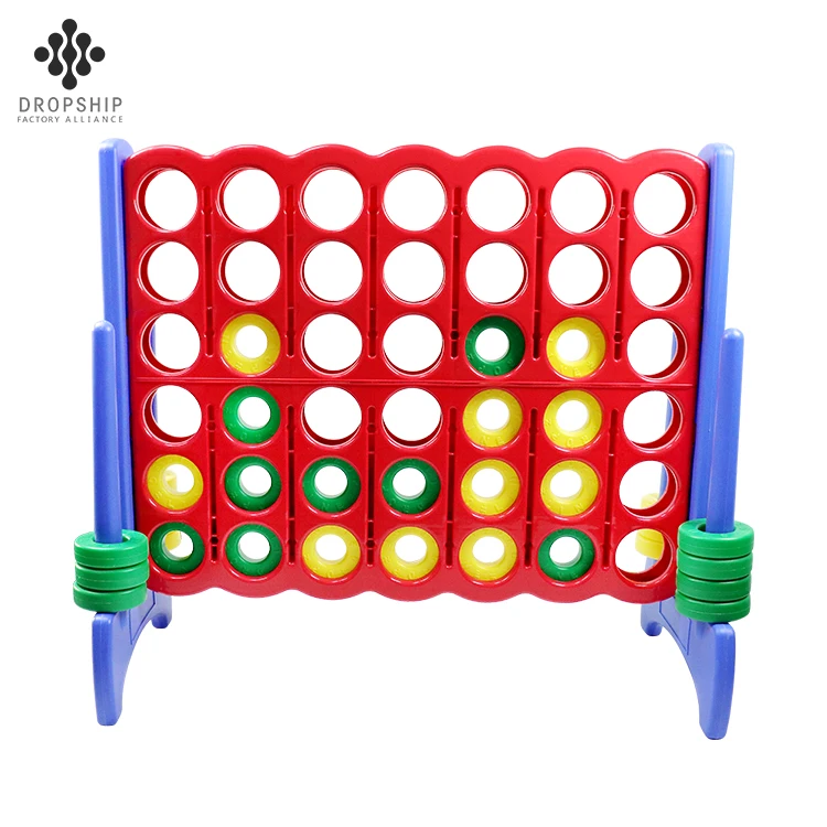 DS-TY1001 amazon hot sale connect 4 strategy board game classic yard games giant  In a row