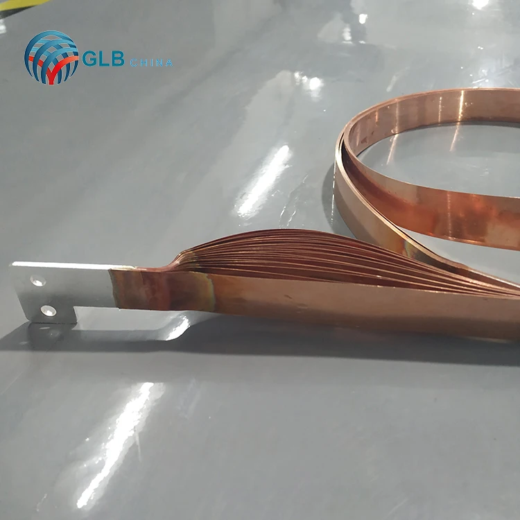 Электрические аксессуары, Аккумуляторный терминал, гибкий медный многожильный соединитель, луженая медная оплетка