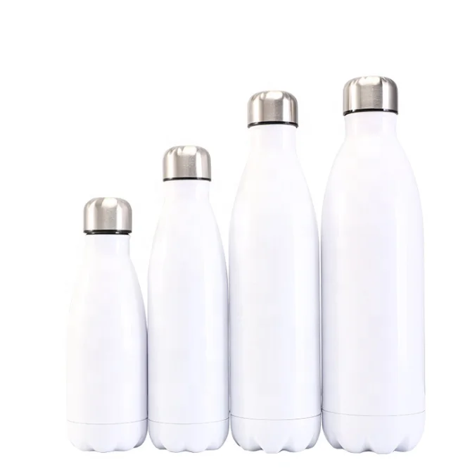 Eco friendly vacuum sport double wall copper stainless steel sublimation shape drink insulated water bottles with custom logo