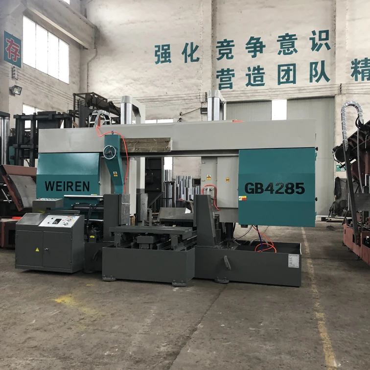 GB4285/100 CE Approved Semi Automatic Double Column High Effectively Band Saw Machine