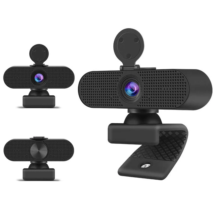 
2021 Hot sale 720P 1080P 2K 4K Webcam Built-in Microphone Gaming Camera USB HD Computer PC Webcam with cover 