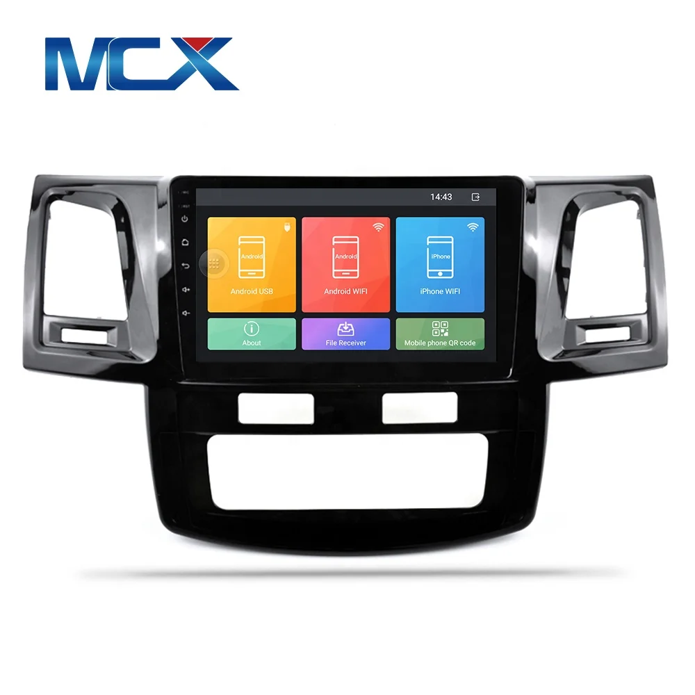 MCX 9 inch New Model For Toyota Hilux Android 10.0 System GPS Combination Car Radio Video DVD Player navigation