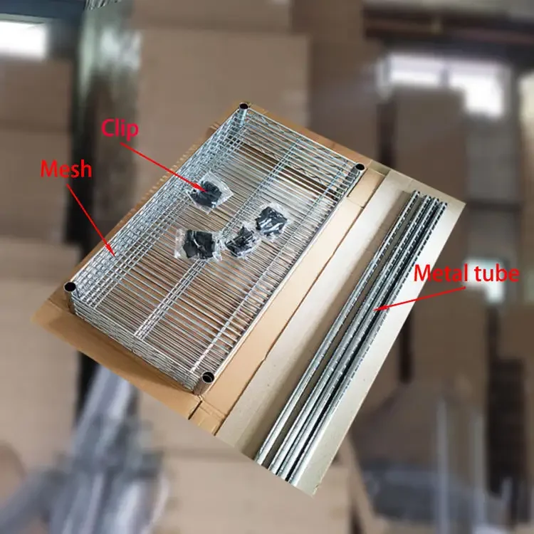Heavy Duty Garage Shelf Epoxy Coated Freedom Assembly Wire Rack Shelving