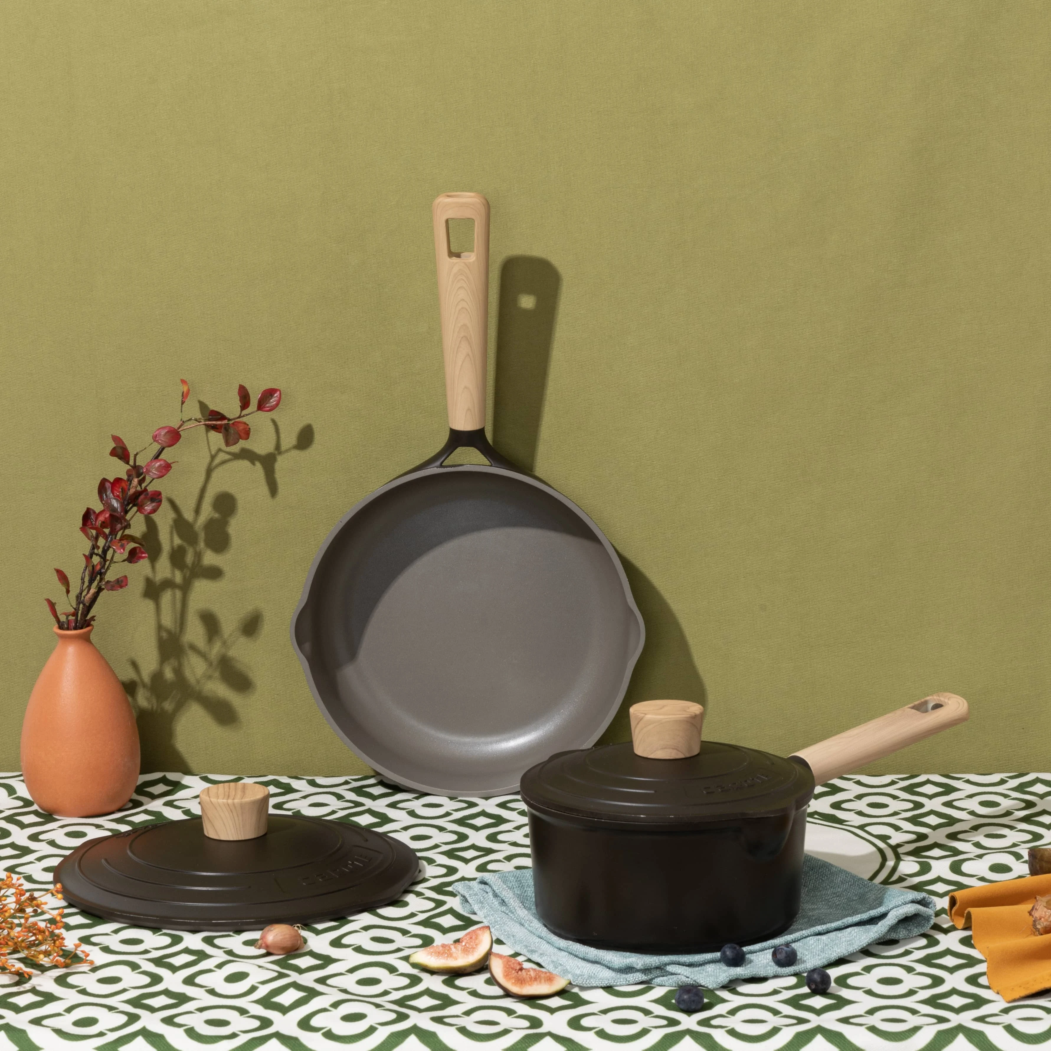 Carote lecreuset cookware sets pots and pans cooking nonstick forged aluminum cookware set