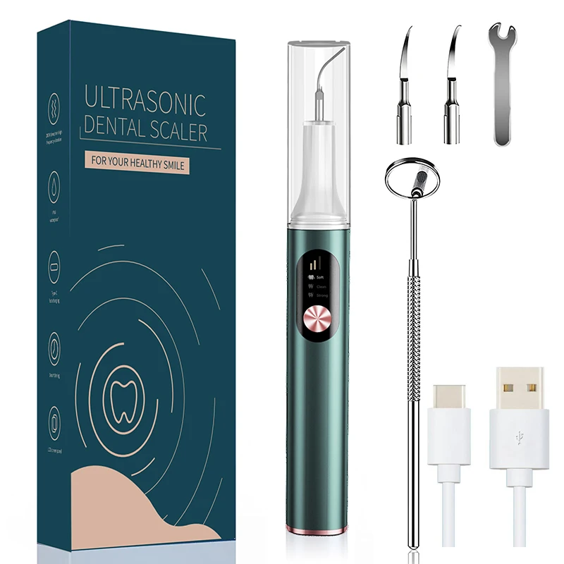Portable Electric Home Dental Visual HD Stain Cleaning Calculus Plaque Remover Ultrasonic Tooth Cleaner with Camera for teeth