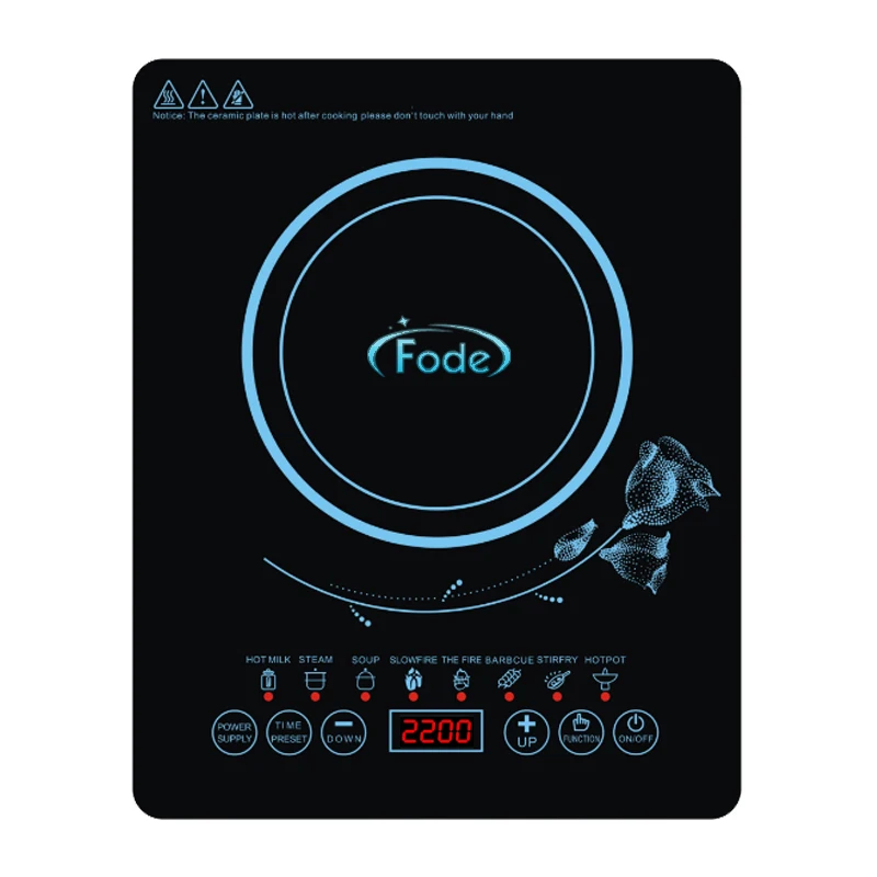 2200W Best Quality And, Low Price Durable Electric Cook Top Induction Heating Plate Induction Cooker