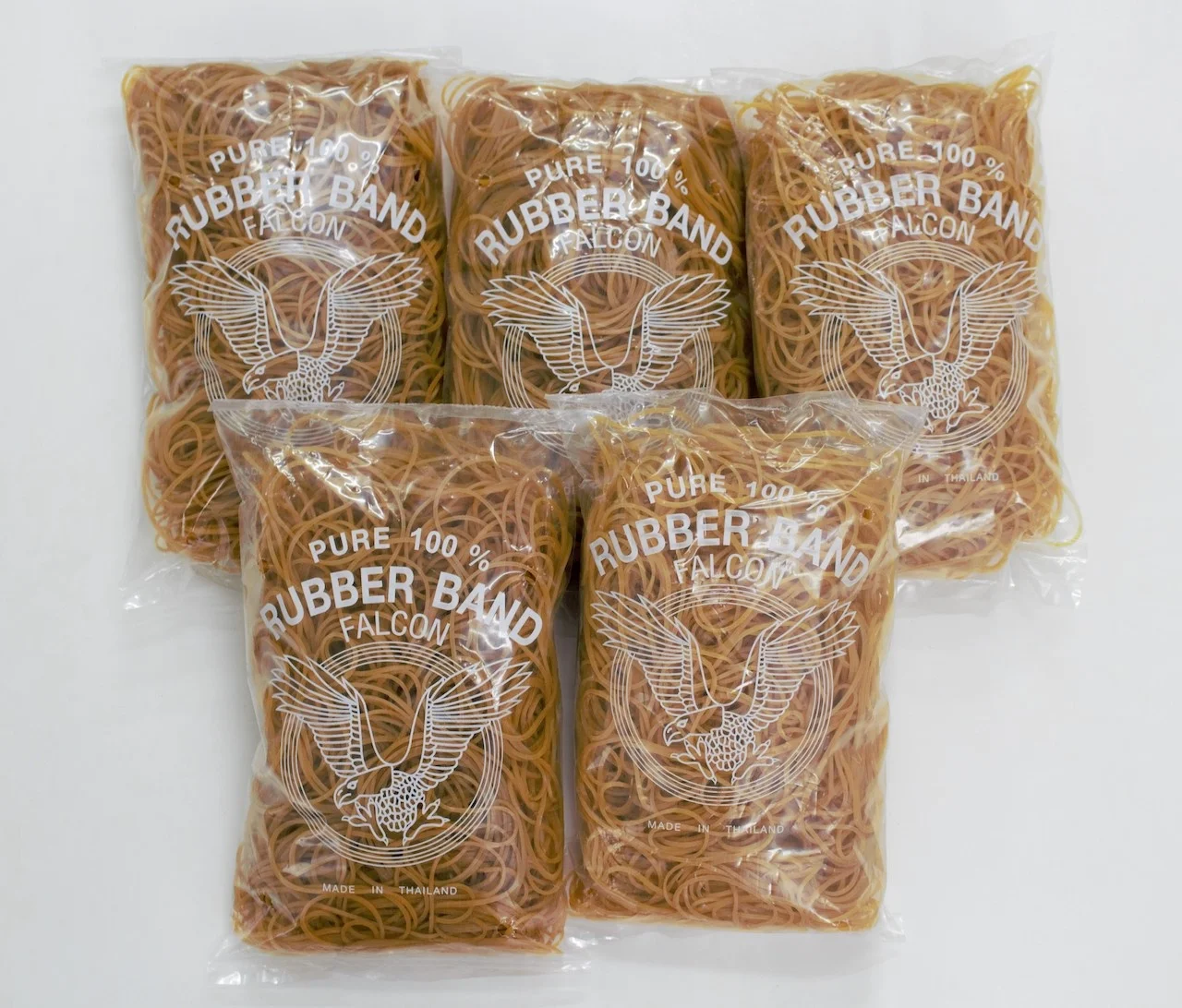 100% Natural Rubberbands - (Falcon Factory) Good Quality