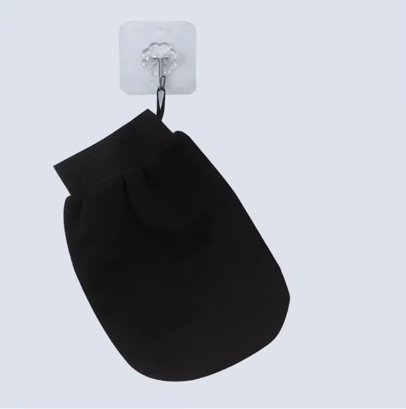 Custom logo Body scrub viscose fiber skincare exfoliating mitts