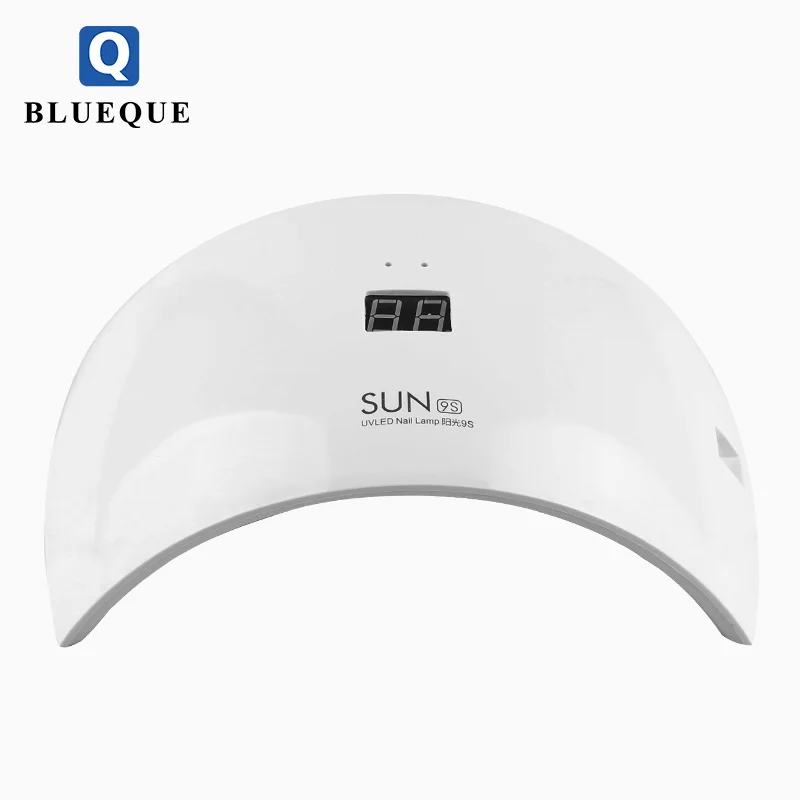 2019 новейшая УФ светодиодная лампа для ногтей 24 Вт SUN 9S с датчиком светодиодный гель