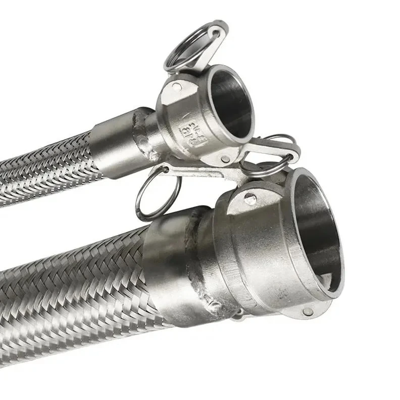 Wholesale industrial corrosion resistance metal braid bellow hose waterproof stainless steel flexible metal hose