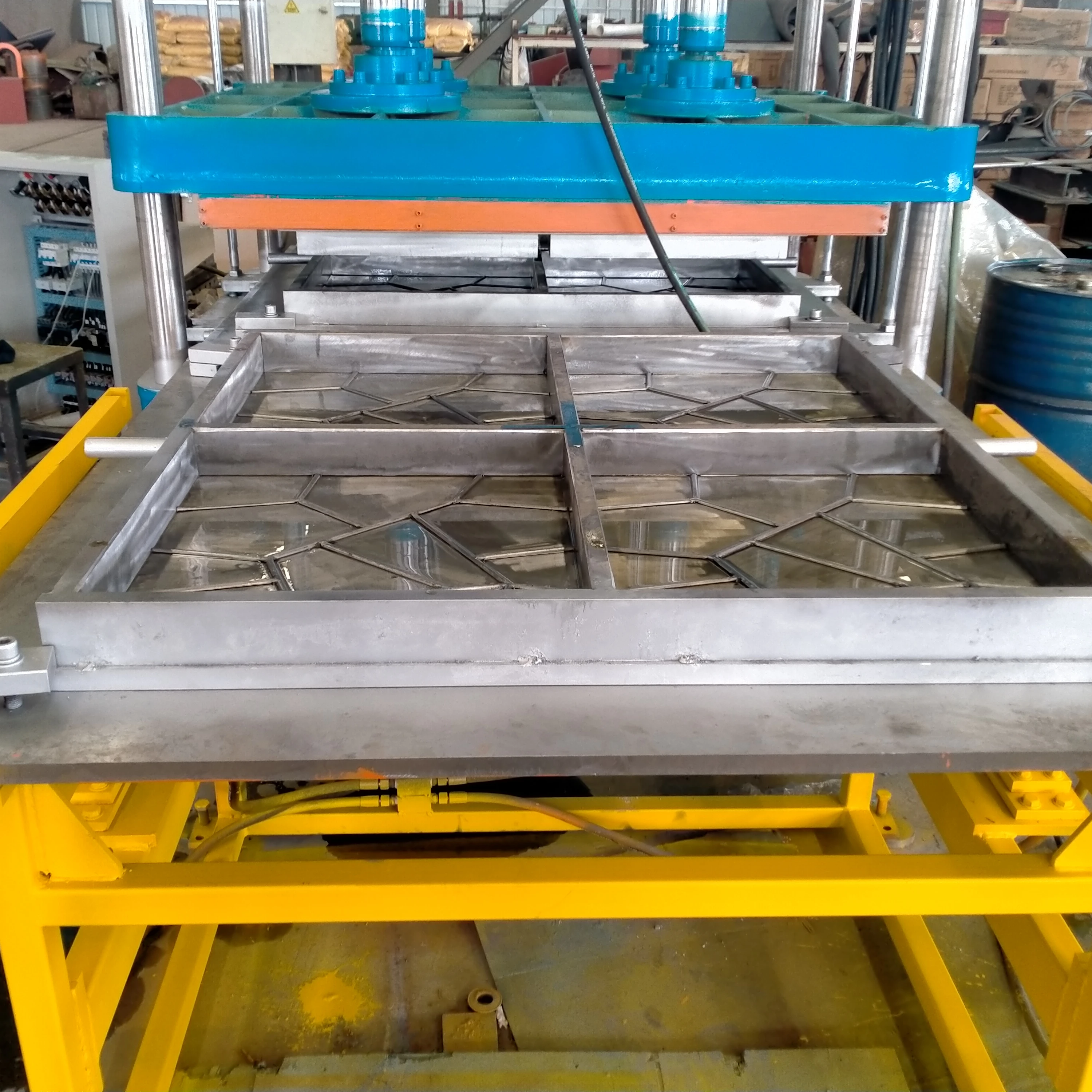 Машина для вулканизации резиновой плитки/машина для производства резиновой плитки/резиновый напольный вулканизирующий пресс