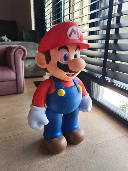 Custom Super Mario Bros Statue Resin Mario Statue Resin Mario Brothers Crafts For Mall Decor