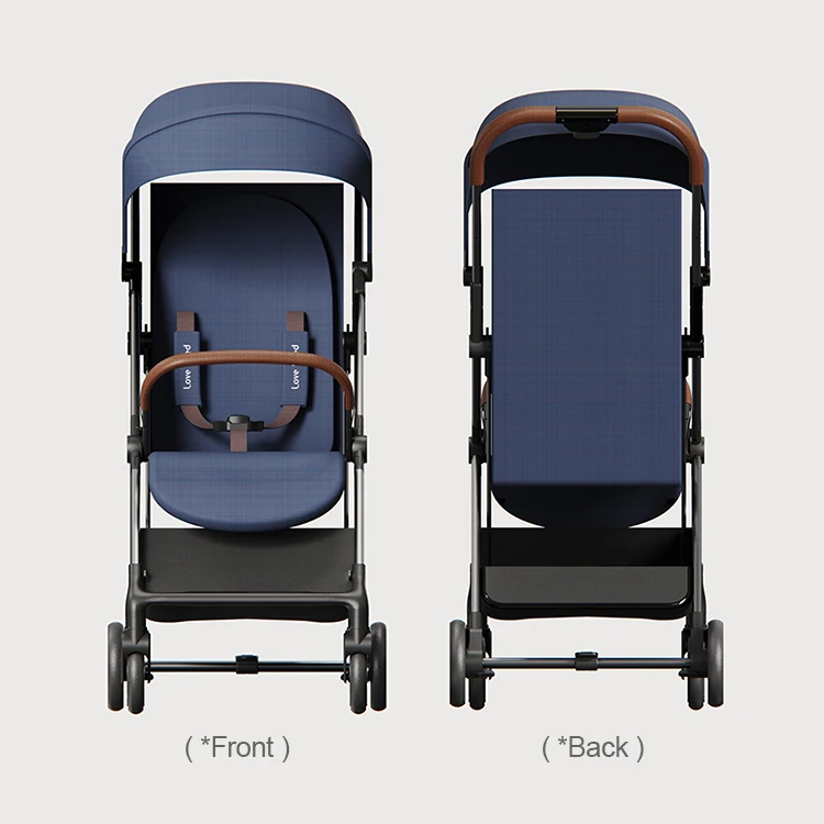 Best Selling High Quality Baby Ride On Push Chair Easy Folding Light Weight Baby Carriage Simple Design Baby Stroller