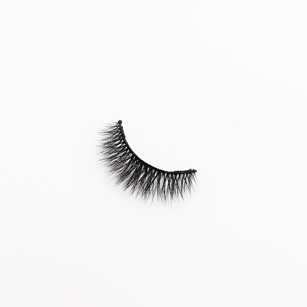 The Best-selling Lashes Custom Packaging Design Faux Mink Eyelashes Soft Flexible elastic Band Reusable Wispy Eye Lashes