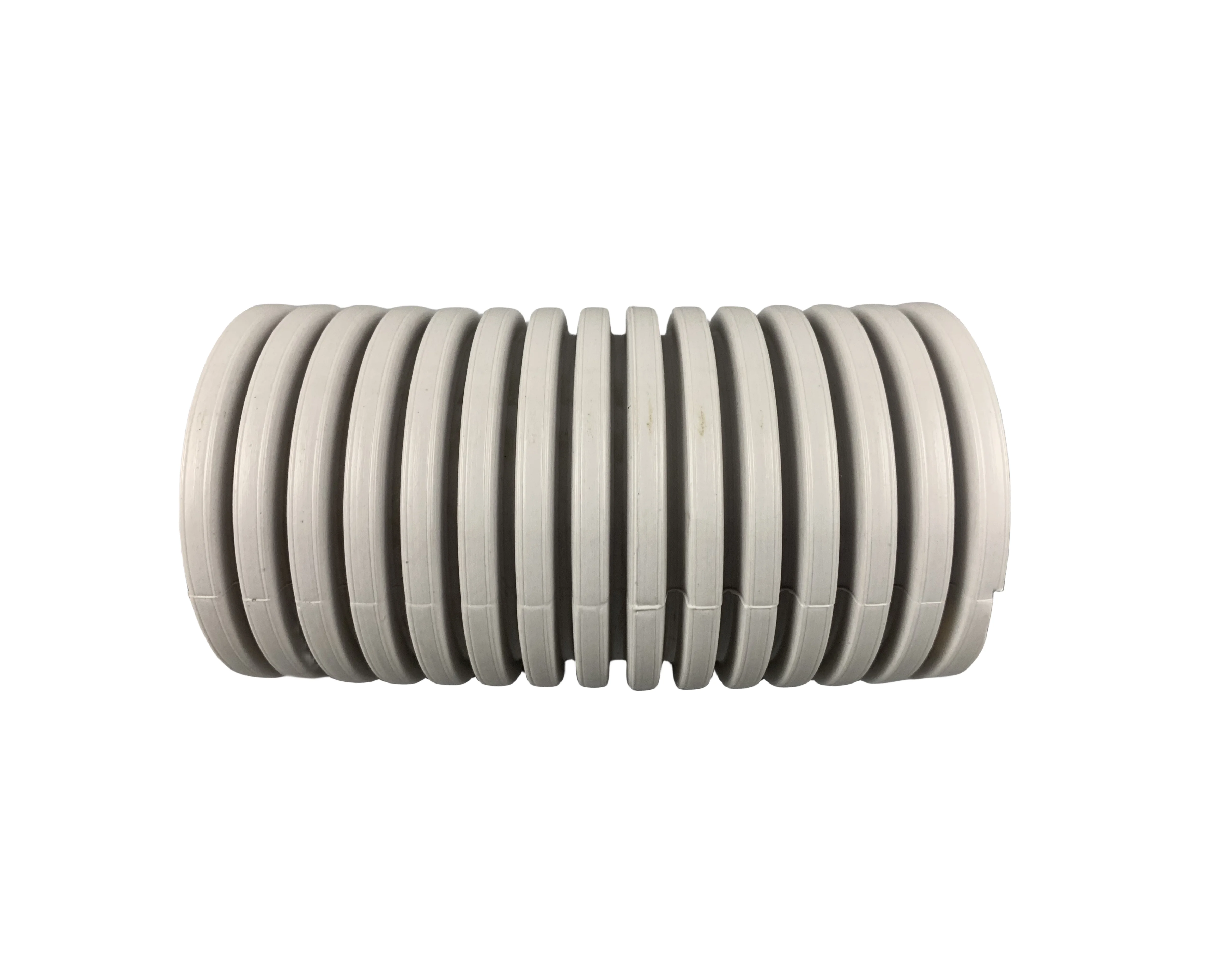 HDPE 75mm fresh air double wall corrugated PE pipe for air duct system