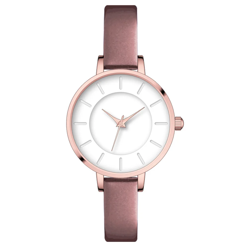 Самые продаваемые высококачественные кварцевые часы марки mexda карамельных цветов женские наручные минималистичные с ремешком из натуральной кожи