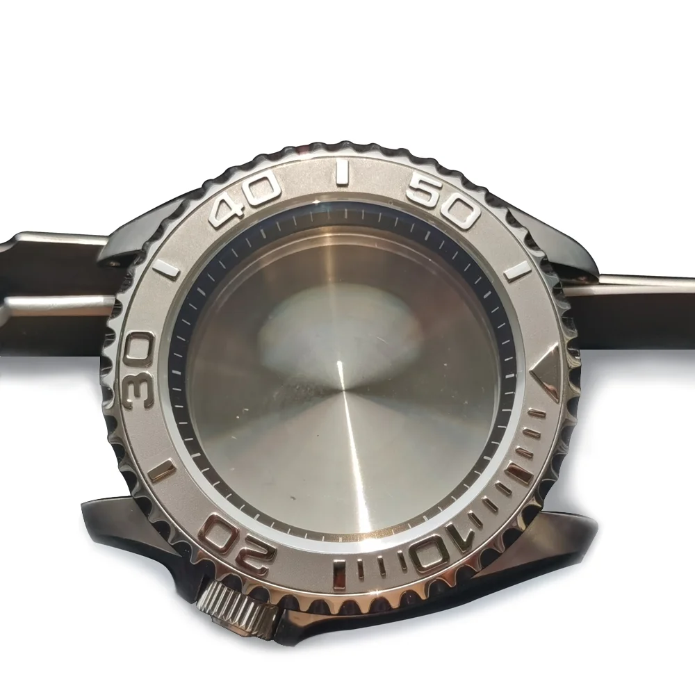 Diy Mod 316L Stainless Steel SKX007 Ceramic Bezel Insert Sapphire Crystal Dive Watch Case Fit NH35A NH36 Movement