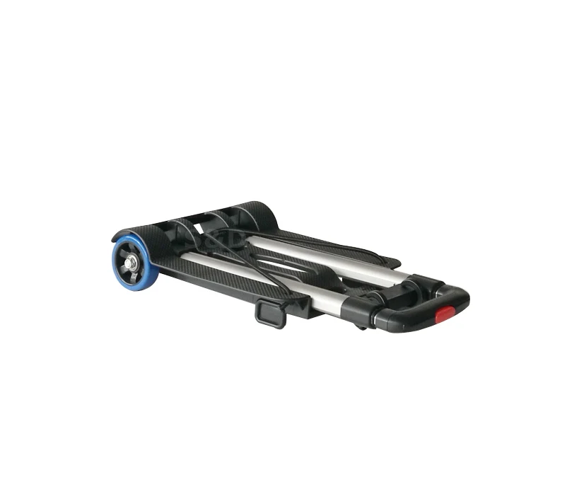 Компактный компактный рекламный алюминиевый складной легкий складной портативный выдвижной багаж ручная тележка грузовик