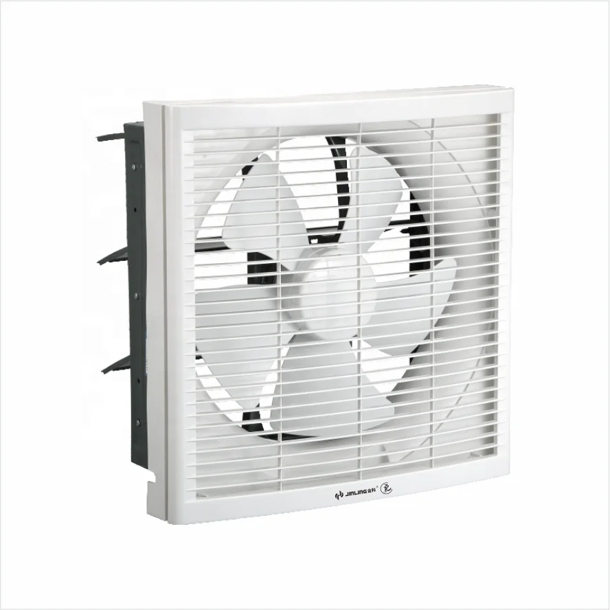 The largest exhaust fan supplier in China 6 inch Wall Mount Bathroom Ventilation Fan best selling Luxury louver type exhaust fan