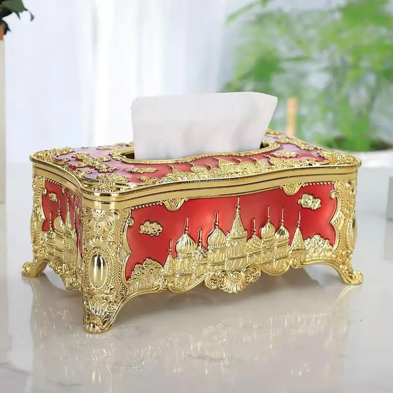2022 Hot Sale Home Decoration Tissue Box Napkin Holder Plastic Bedroom Tissue Box For Dining Room Paper Box
