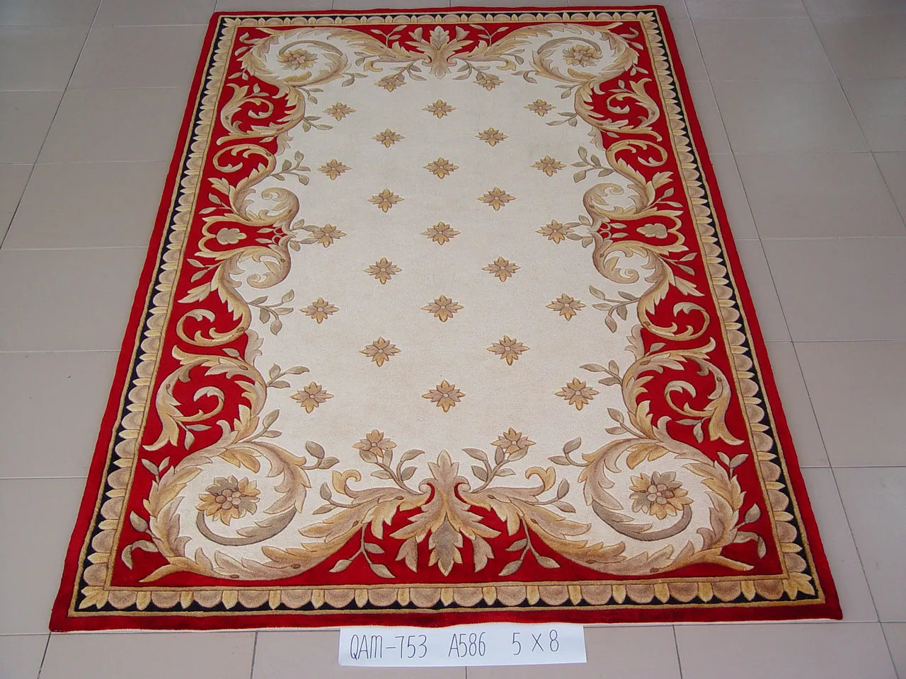 
2021 traditional handicraft 5x7ft hand wool tufted carpet area rug 