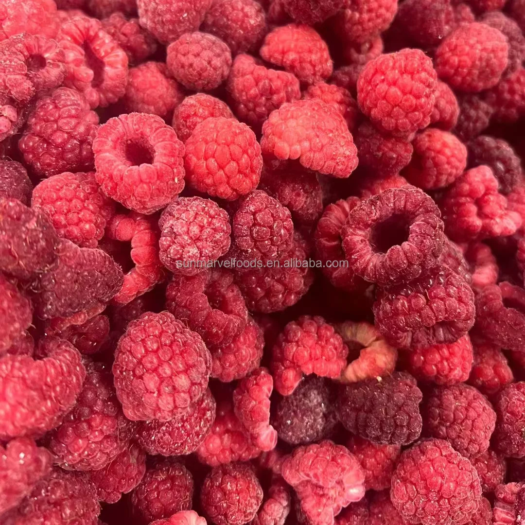 Замороженная Органическая малина европейского стандарта IQF из Китая